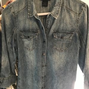 Calvin Klein DENIM SHIRT sz M